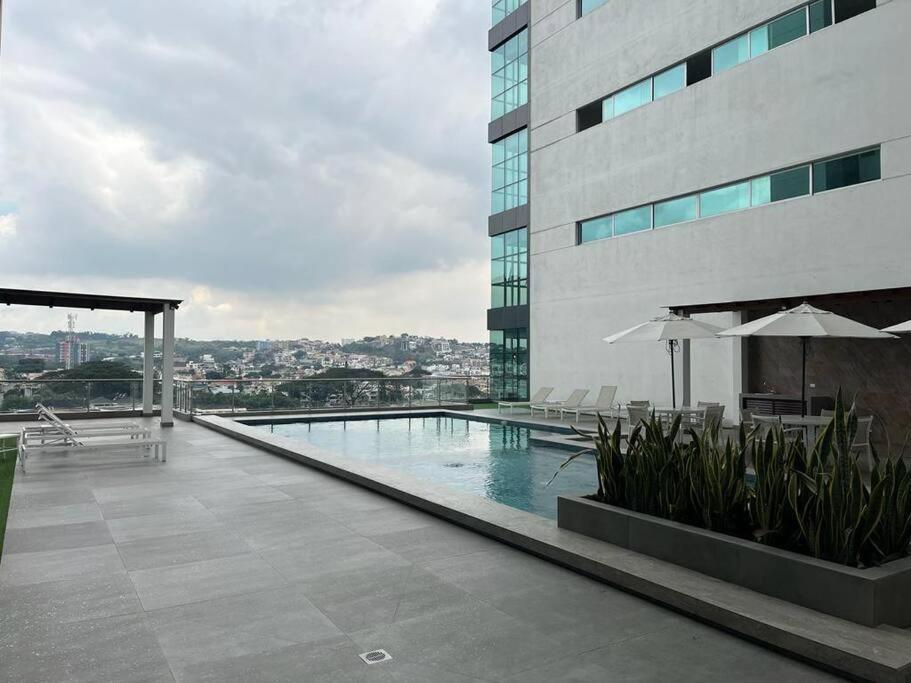 New Luxury Apartment With King - Size Bed Ceibos Guayaquil Bagian luar foto